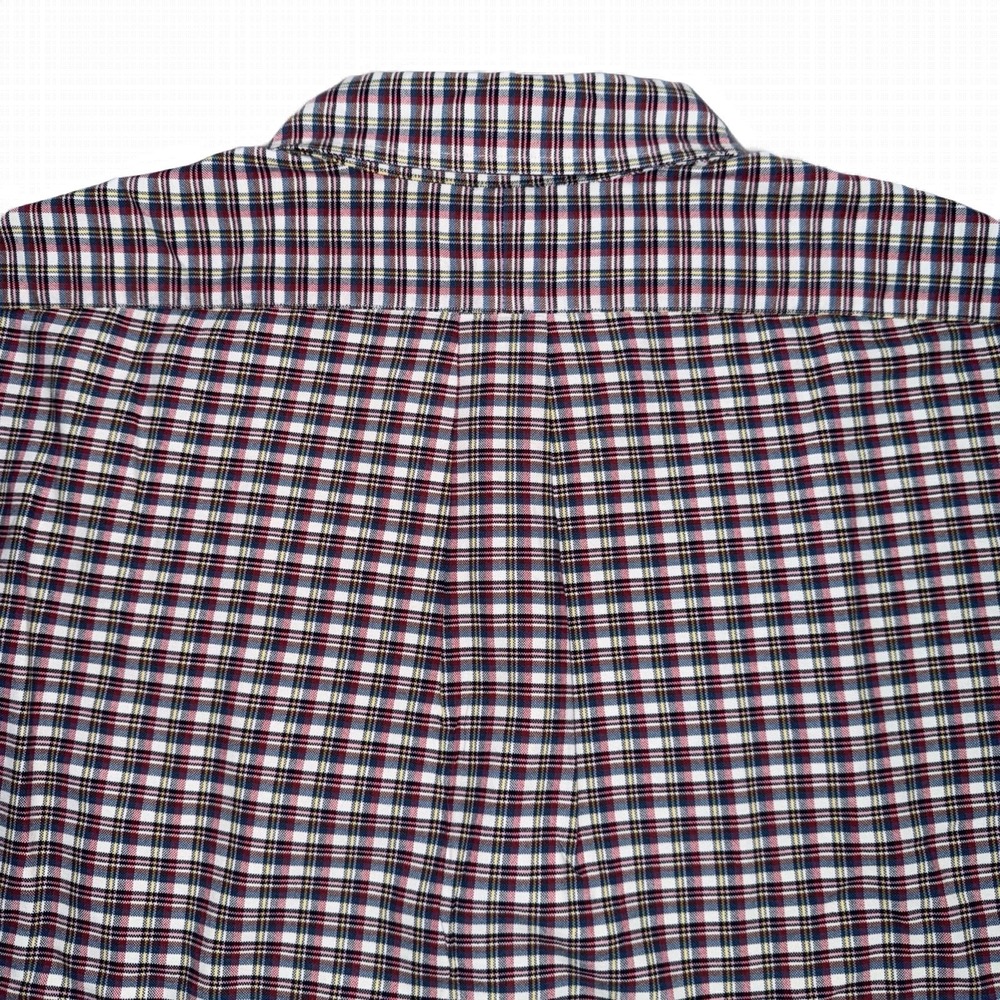 Ralph Lauren Mens XL Button-Down Custom Fit‎ Long Sleeve Plaid Flesh Pony Shirt - Picture 10 of 15